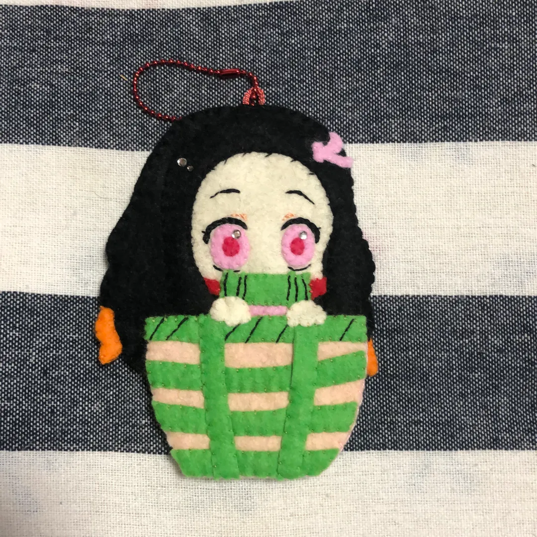 Ayaseさんのフェルト作品 | クラフト フェルト手芸 フェルト ミニー 青・紫系 【メール...