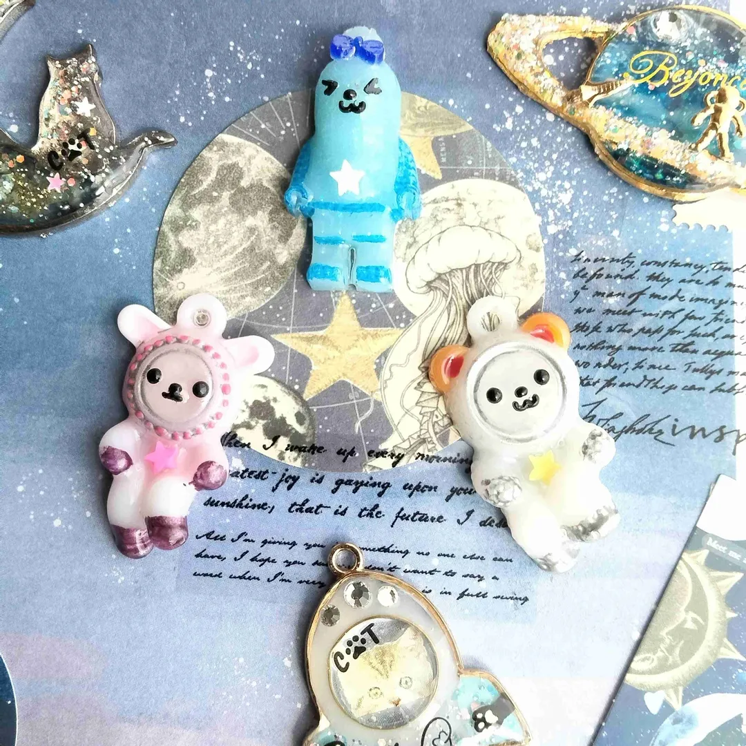 ゆき❄️氷さんのレジン作品 | 高品質 国産 レジン液 作家のためのレジン 100g 200...