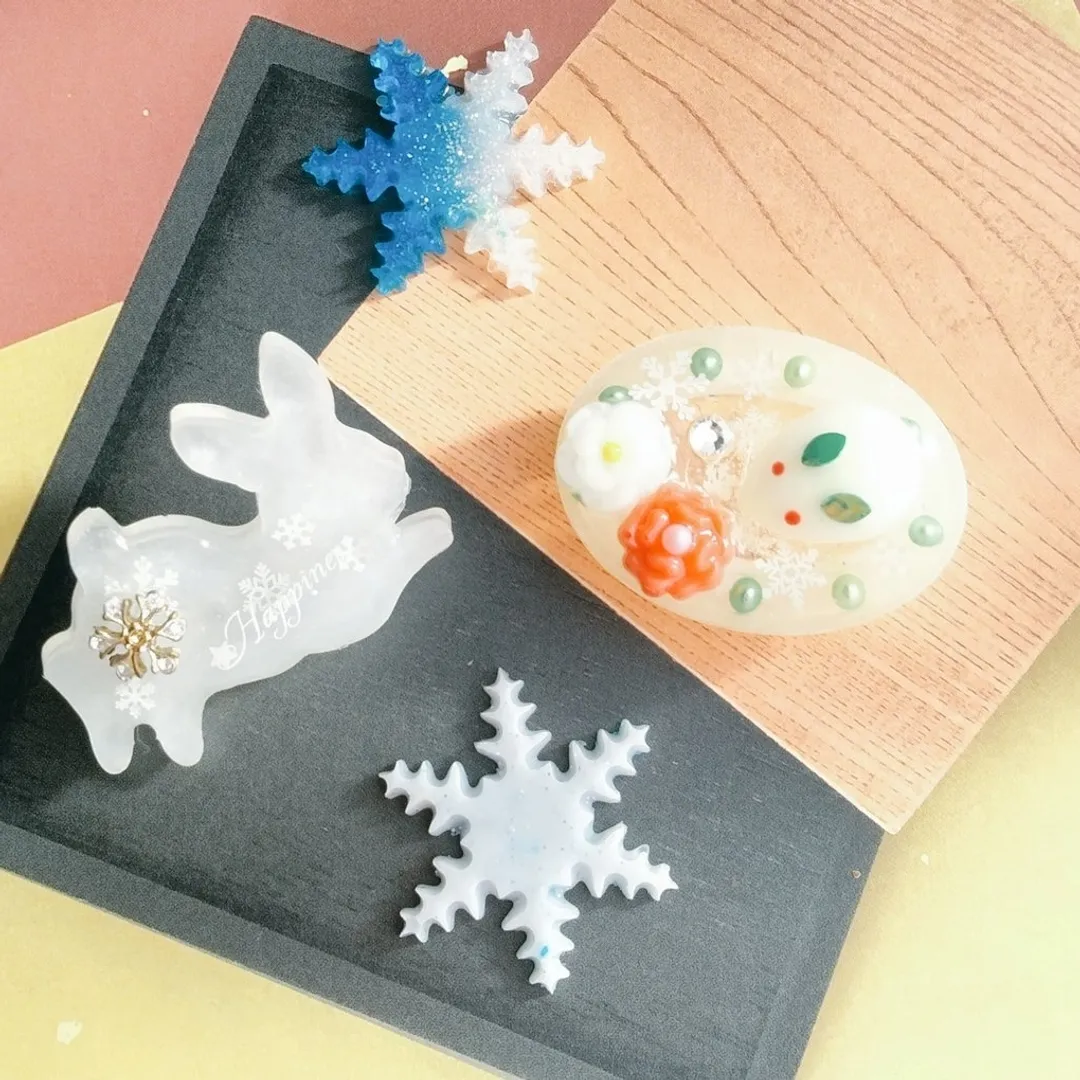 ゆき❄️氷さんのレジン作品 | 高品質 国産 レジン液 作家のためのレジン 100g 200...