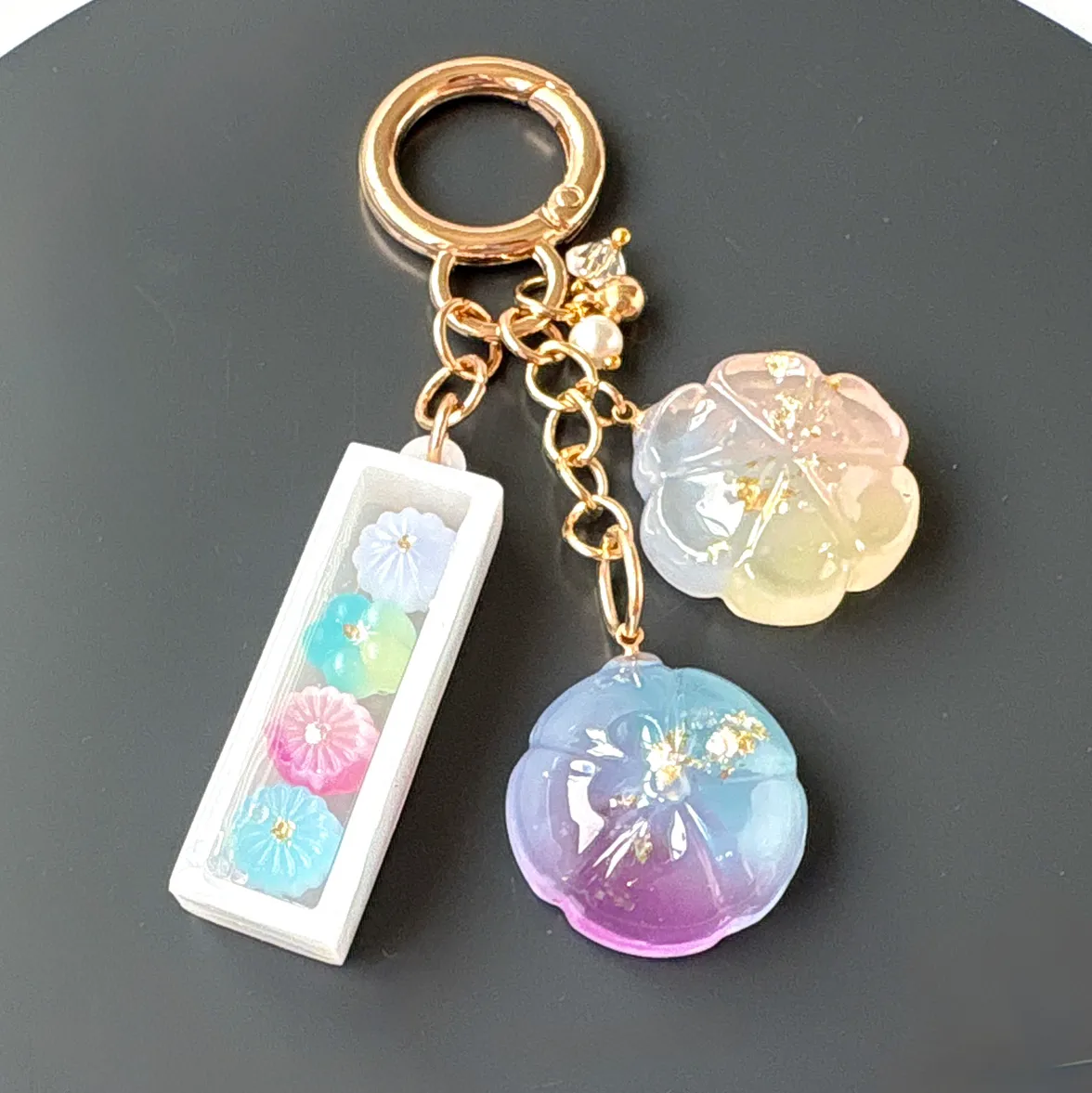 mi-plusaoさんのレジン作品 | シリコンモールド 和菓子 スイーツ 和風 6種