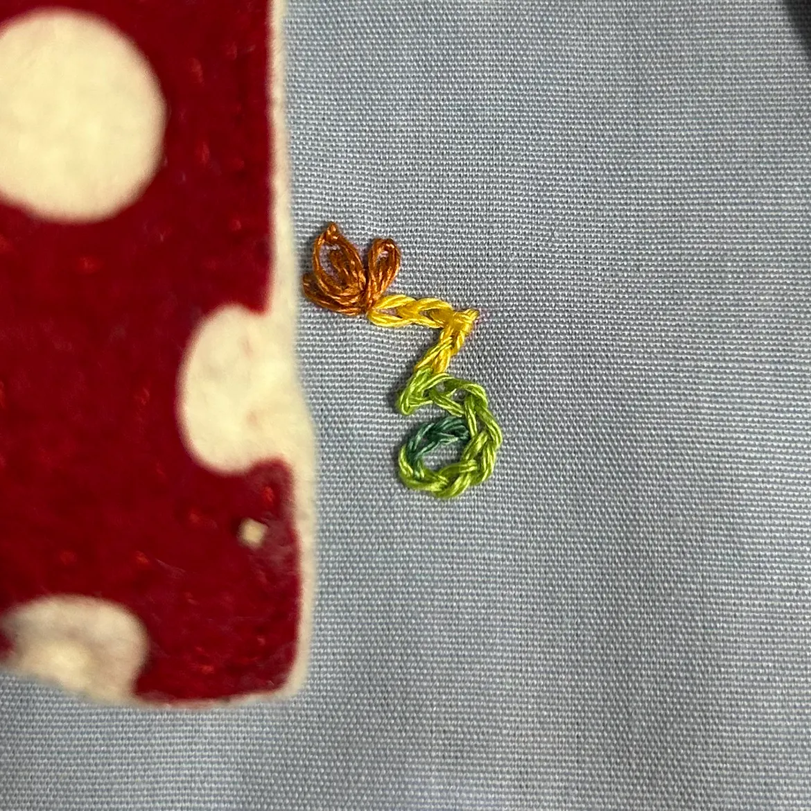 RIo66さんの刺しゅう作品 | オリンパス　マルチカラーミックス　刺繍糸