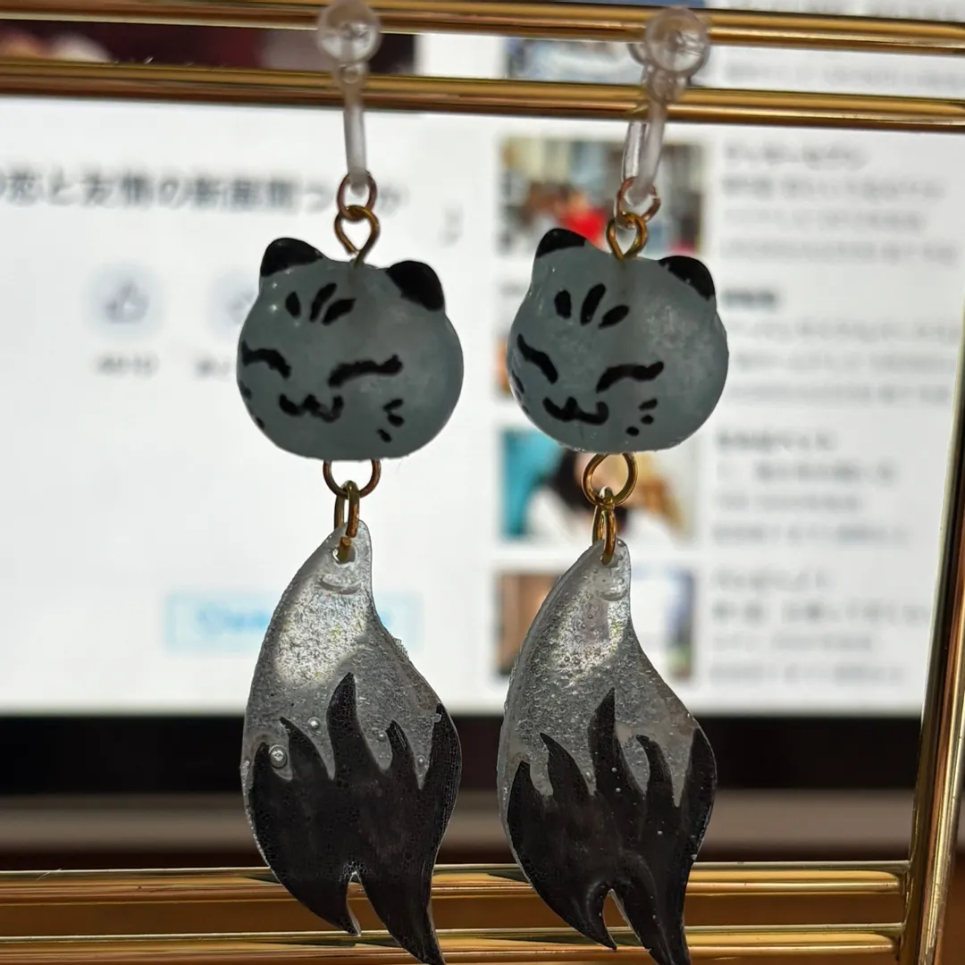 小月妖狐さんのレジン作品 | YIEHO UV レジン液大容量-500g クリスタル状透明...