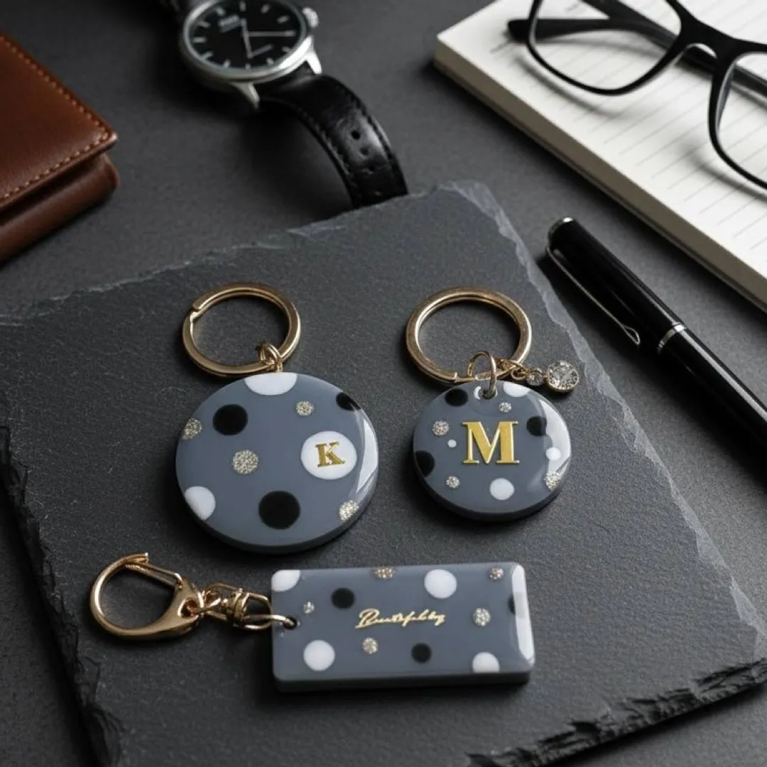 RIOKAさんのレジン作品 | 【6個入り】 メタルチャーム  ラインストーン付き ゴールド