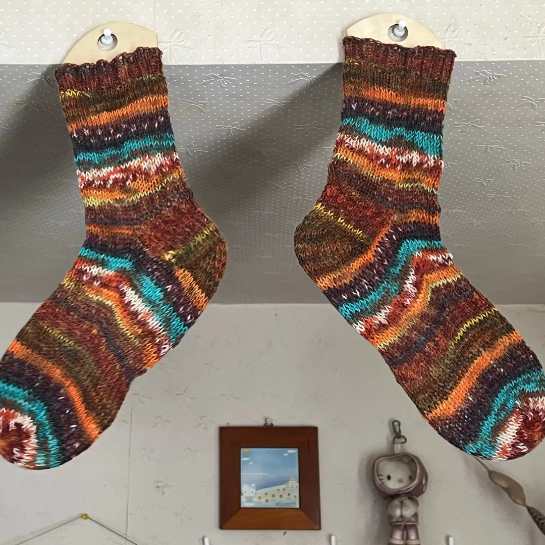 rin-daさんの編み物作品 | Opal KFS229 カメレオン