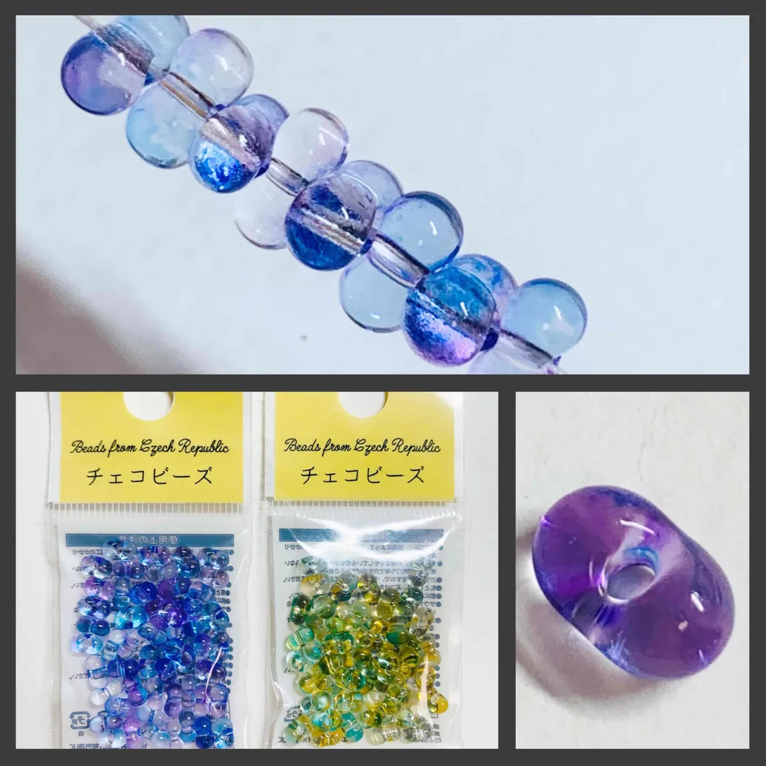 うさうささんのビーズ作品 | チェコビーズ　ファルファーレ