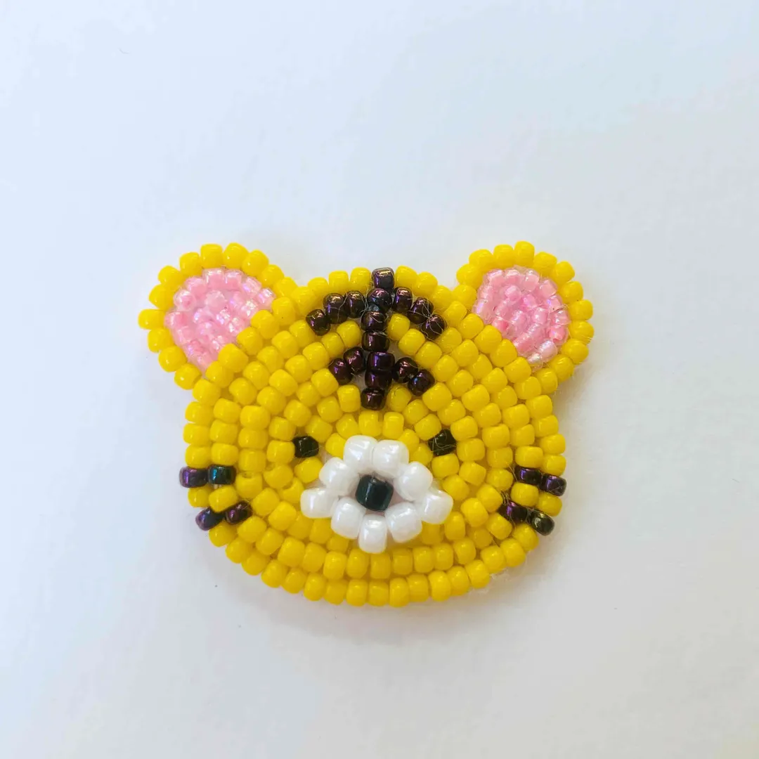 うさうささんのビーズ作品 | フェルト手芸 フェルト ウォッシャブルイタリアンカラーフェル...