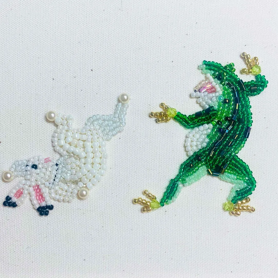 うさうささんのビーズ作品 | [AB001]TOHOシードビーズ バラパック 丸小・丸大ビ...