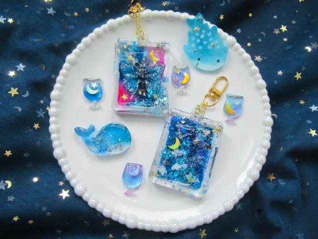 Yas /青ヰ鱗さんのレジン作品 | 作家のためのレジン 200g
