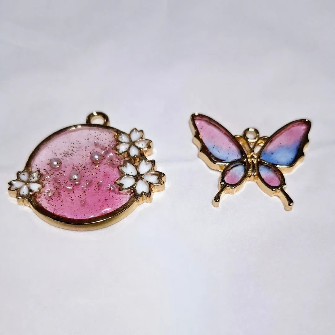 たまさんのレジン作品 | 星の雫、つまようじ