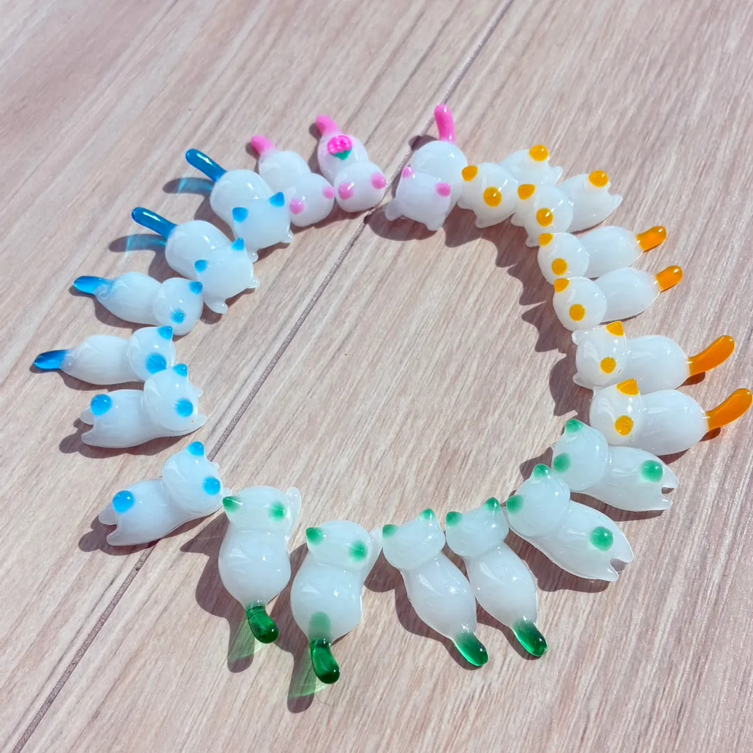 さっちゃんさんのレジン作品 | シリコンモールド 猫型