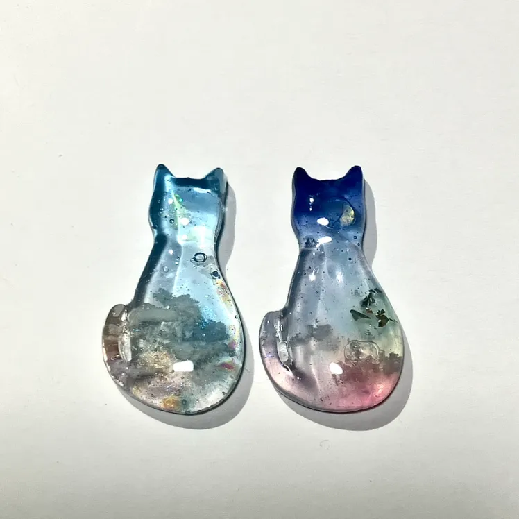 sumiko_02さんのレジン作品 | UV-LEDコーティングレジン 星の雫［グロス］10g パジ...