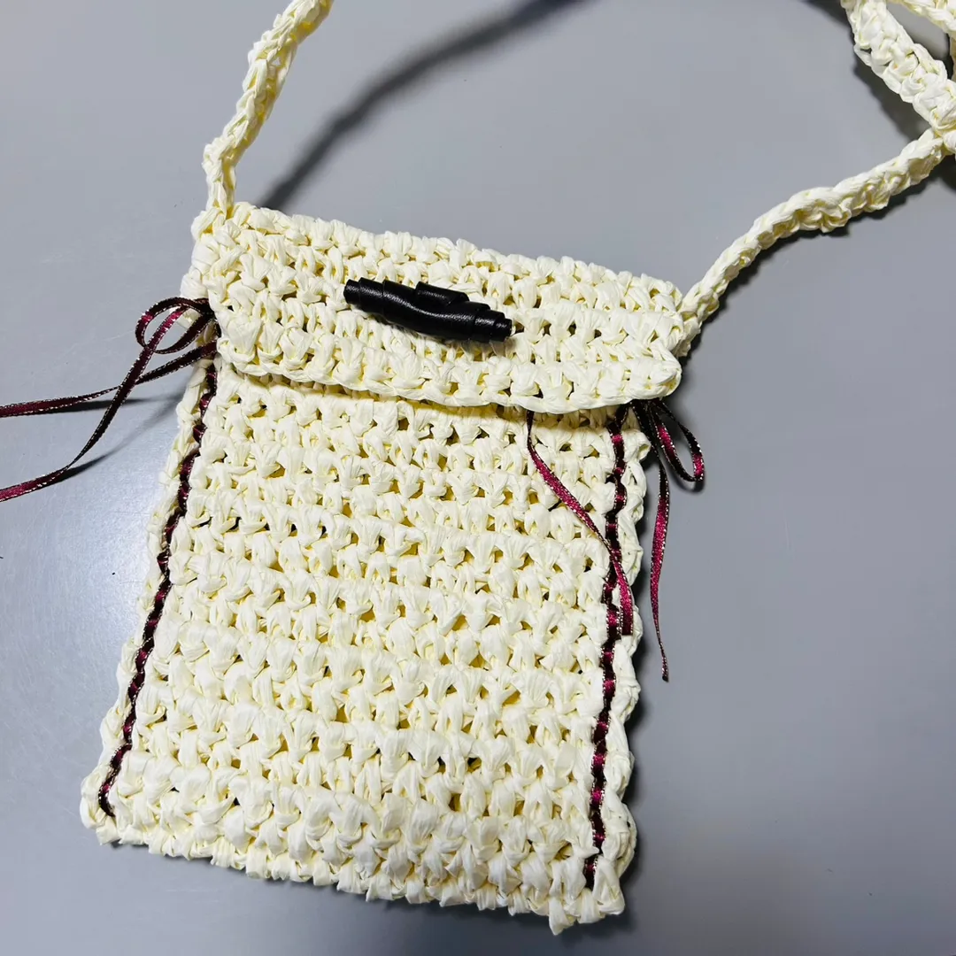 ケロたんさんの編み物作品 | マイファボメイド ソフトラフィア D02番色