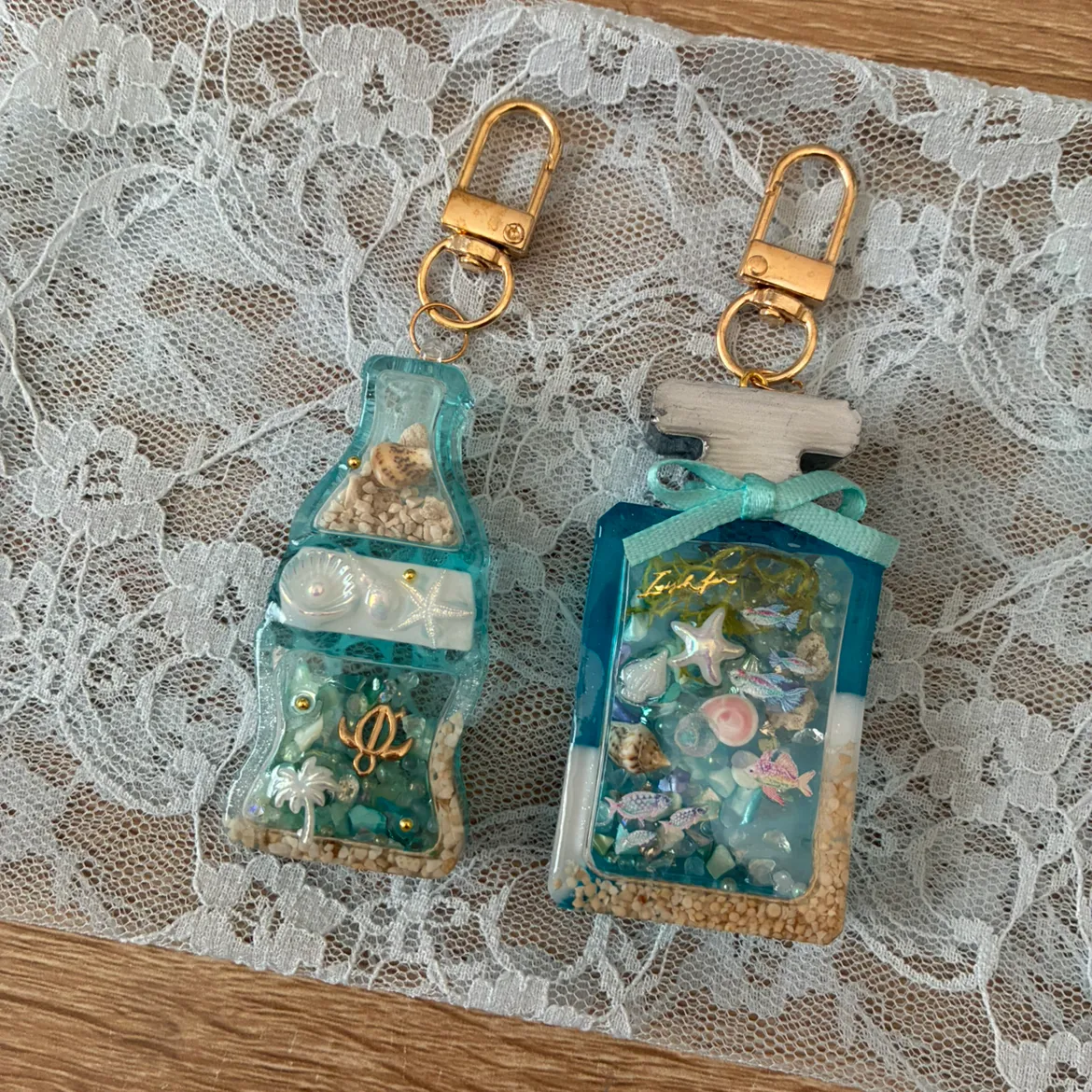 mimomoさんのレジン作品 | UVレジン液 100g レジン液 UV/LED対応 高い透明...