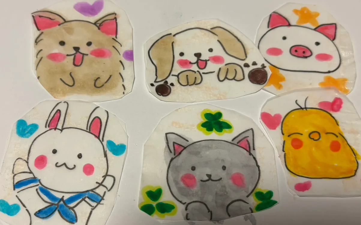 suzunecoさんのペーパー
クラフト作品 | 剥離紙シート