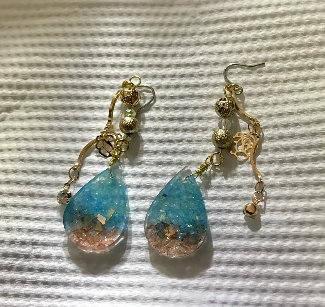 mukumuku55さんのレジン作品 | デザインチェーン ローズ