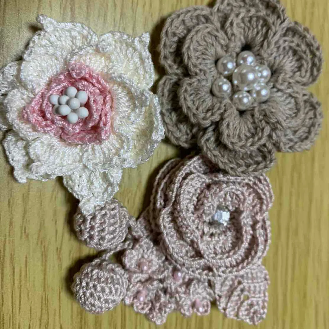 ミツバさんの編み物作品 | レース糸　