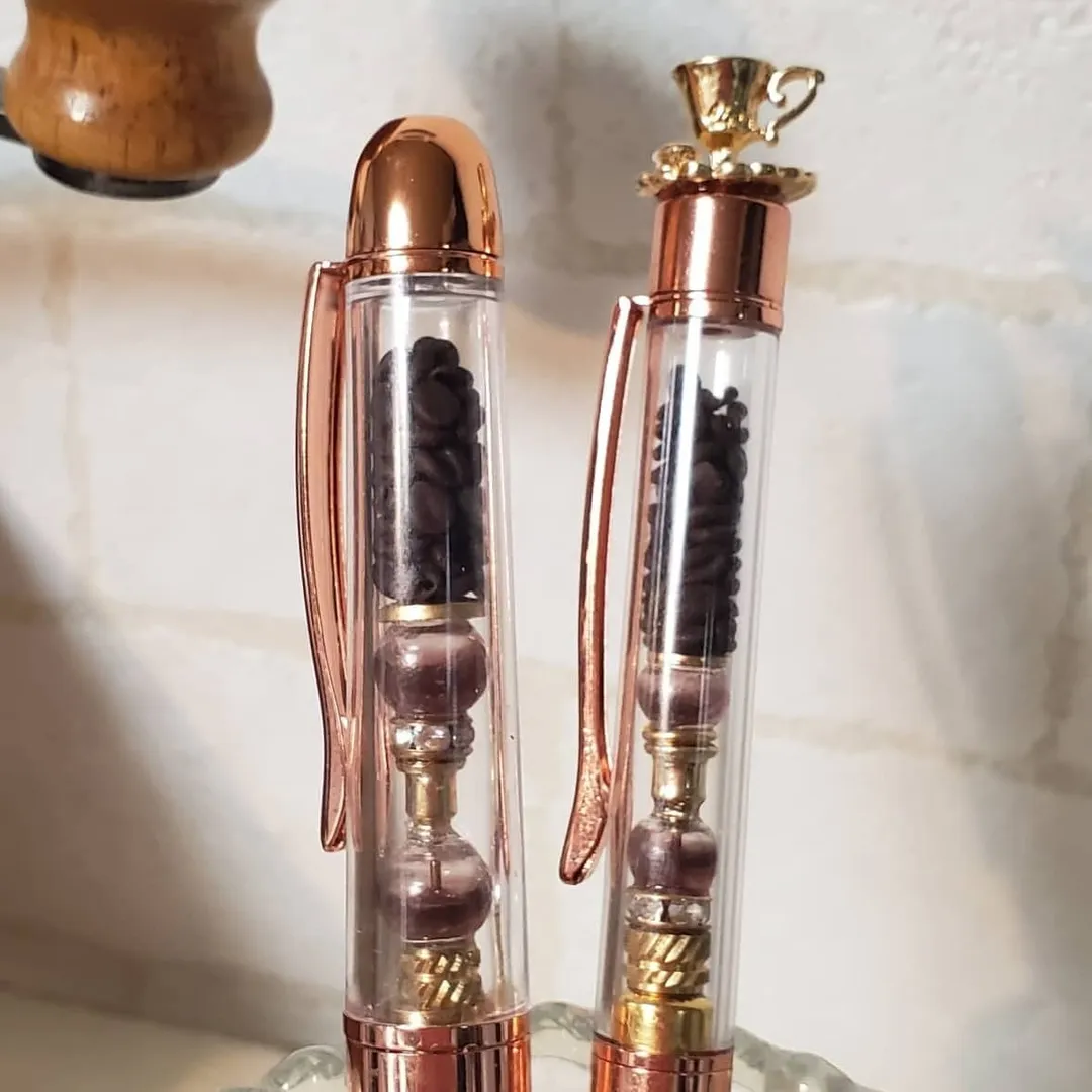 penchanさんのレジン作品 | ミレニアムアート/ハーバリウムボールペン 極太タイプ 5本 ...