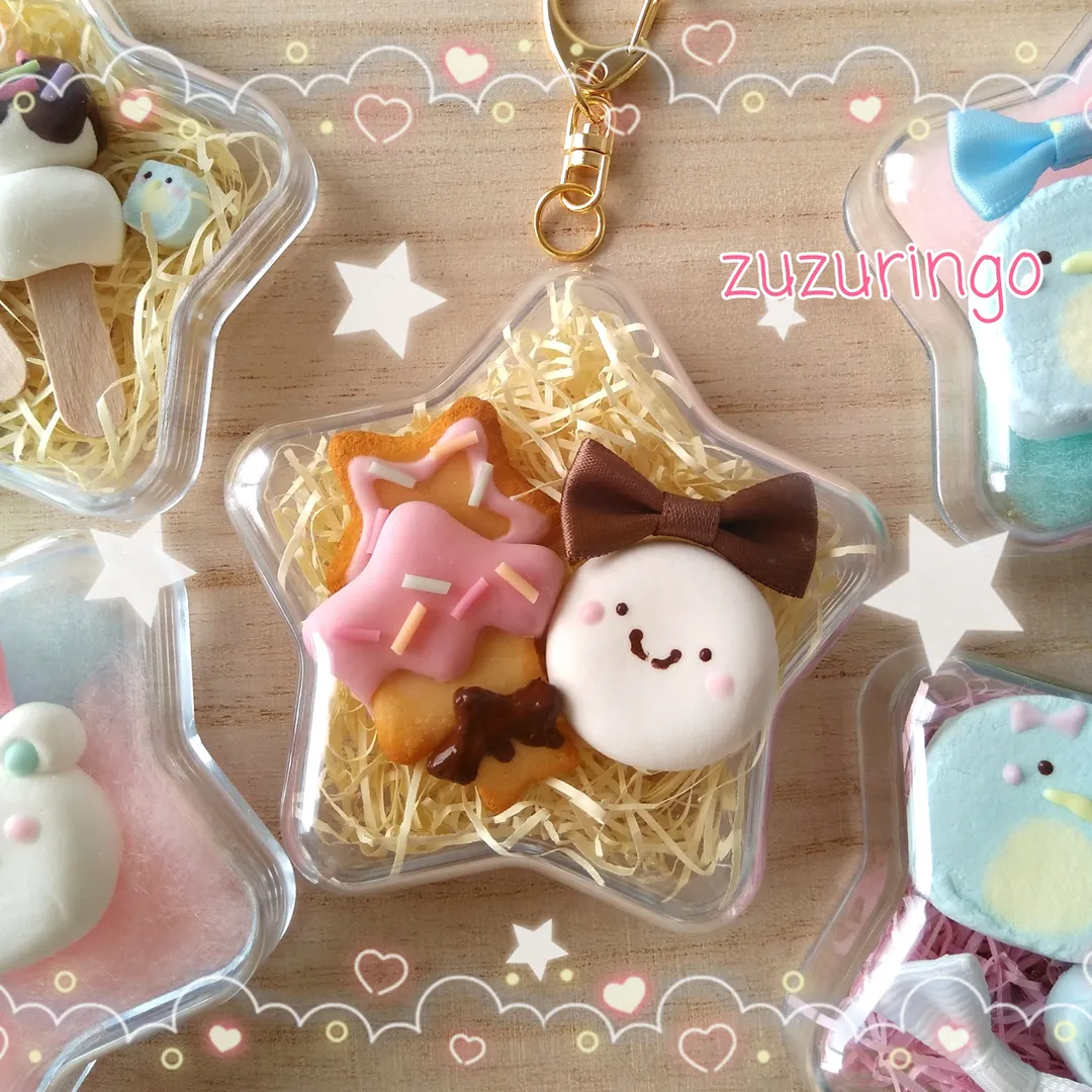 zuzuringoさんの粘土作品 | ねんど 軽量粘土 樹脂粘土 ハーティクレイ ホワイト200g