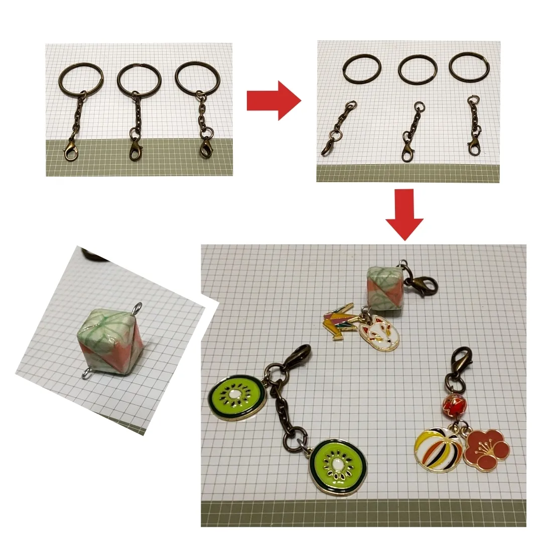 *花ボス*さんのその他の
ハンドメイド作品 | エポチャーム　日本のお面　2P CT-CHM-117