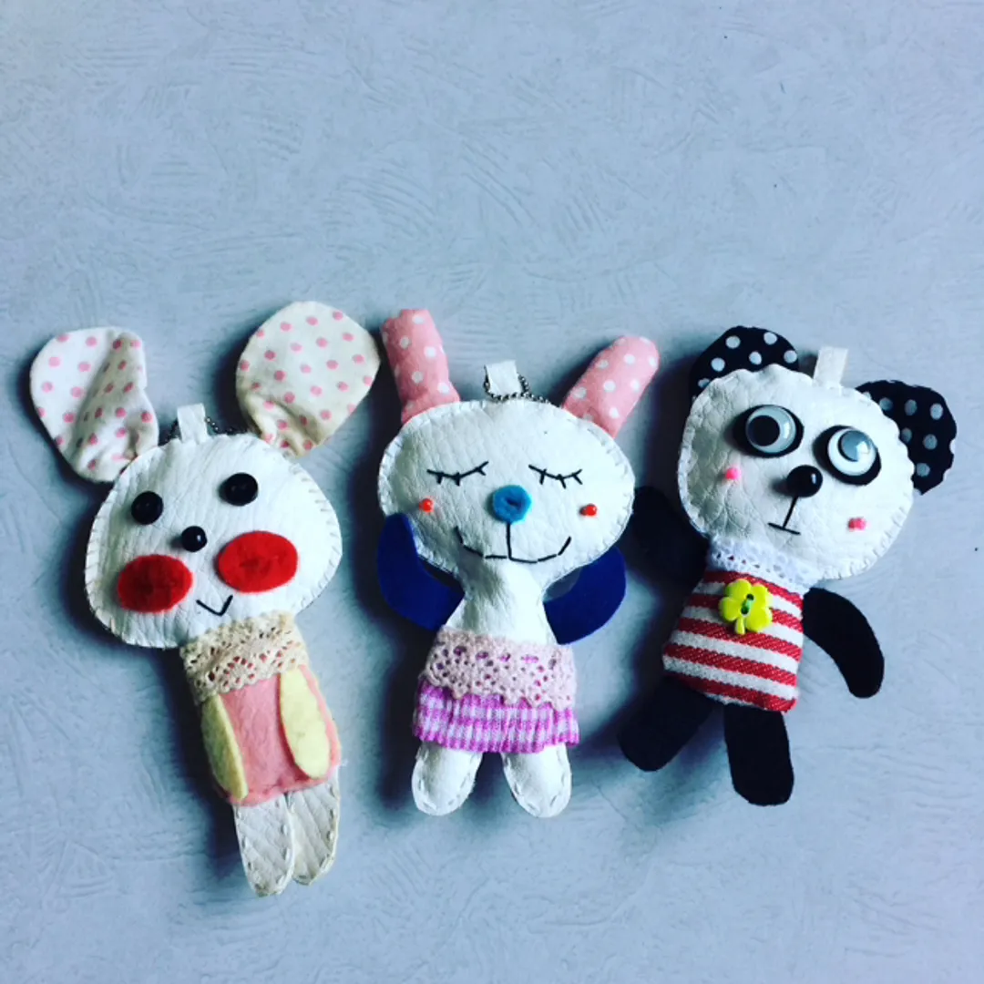 masugi50さんのフェルト作品 | 布、ボタン、刺繍糸
