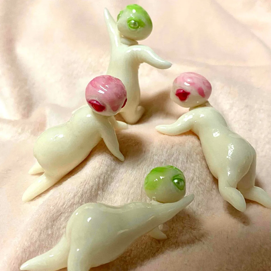 ぷれみさんの粘土作品 | 樹脂粘土 ホワイト 30g