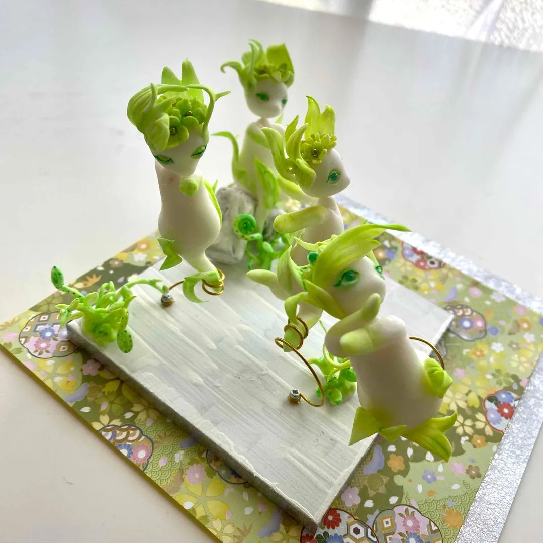 ぷれみさんの粘土作品 | 樹脂粘土 ホワイト 30g