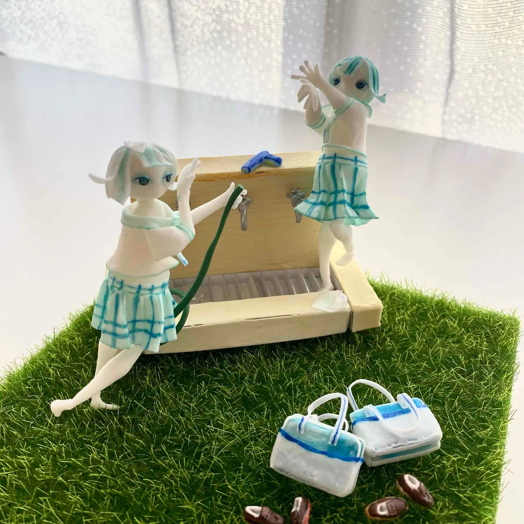 ぷれみさんの粘土作品 | 樹脂粘土 ホワイト 30g