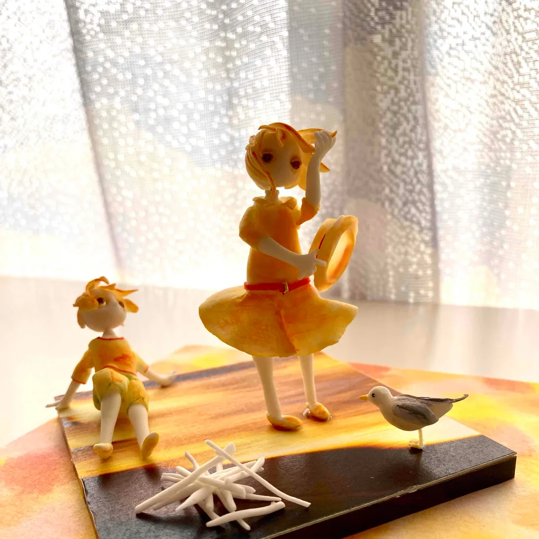 ぷれみさんの粘土作品 | 樹脂粘土 ホワイト 30g