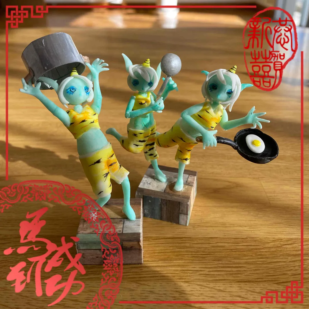ぷれみさんの粘土作品 | 樹脂粘土 ホワイト 30g