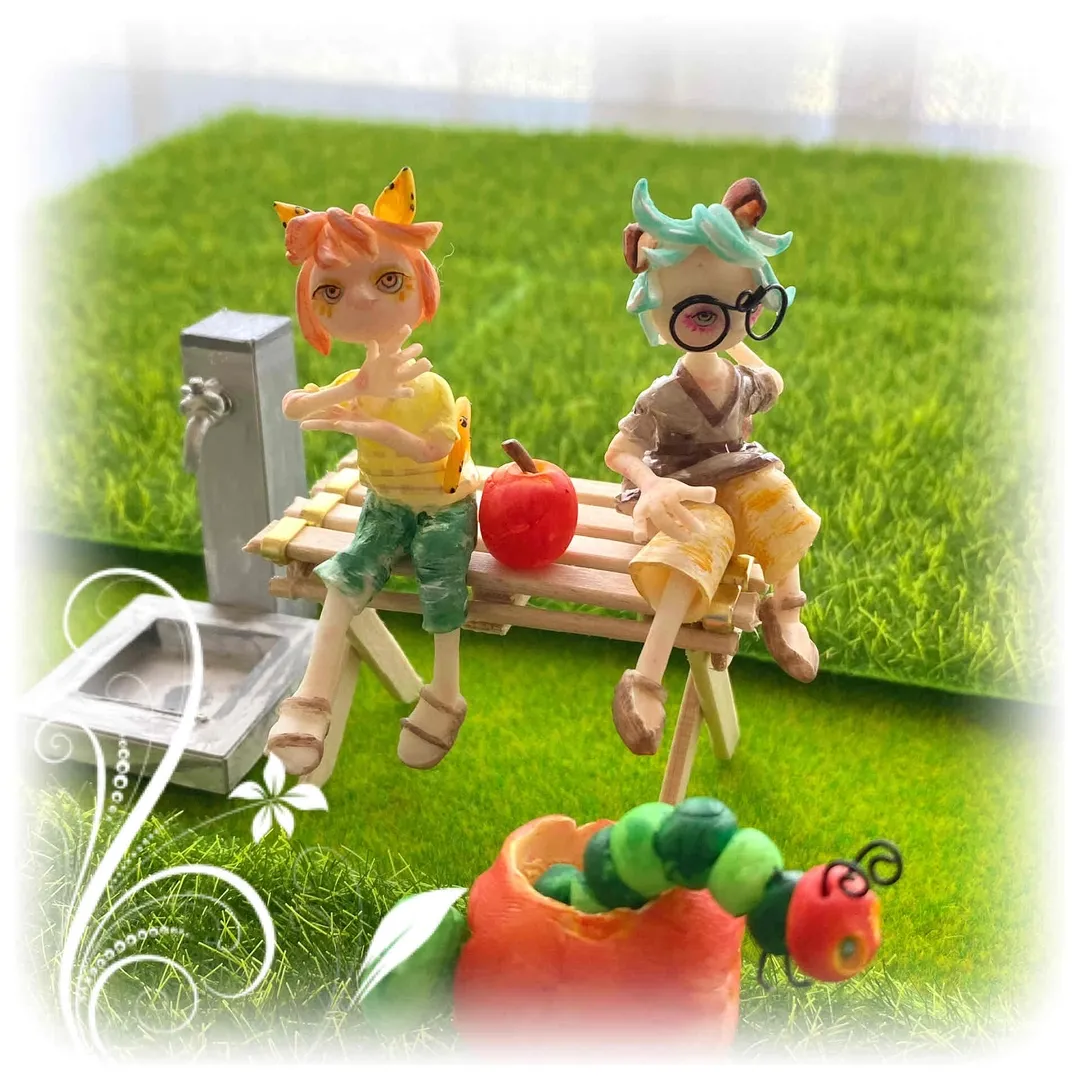 ぷれみさんの粘土作品 | 樹脂粘土 ホワイト 30g