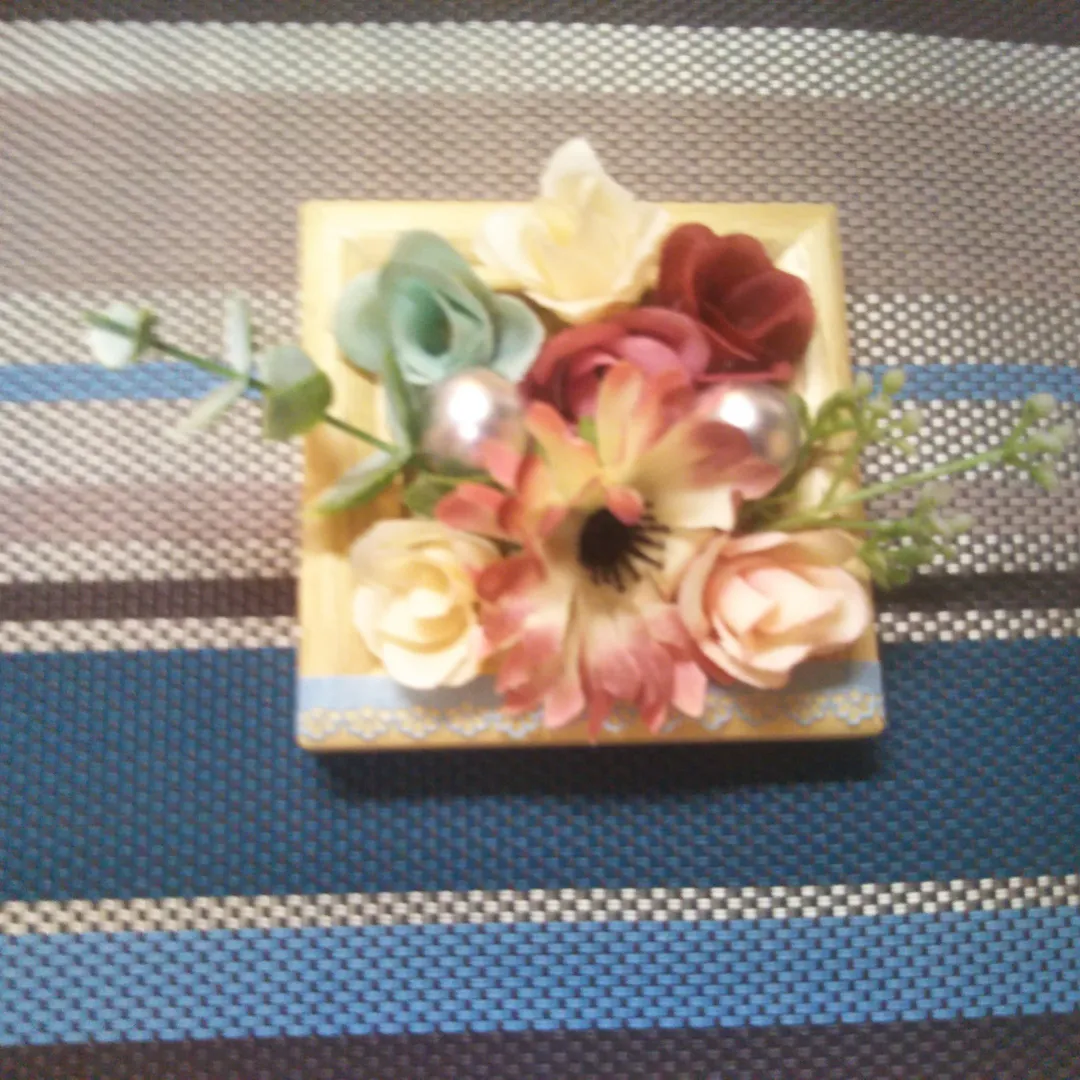 maki0770さんのフラワークラフト作品 | MAGIQ　ダリア　和風 コサージュキット　アーティフィシャ...