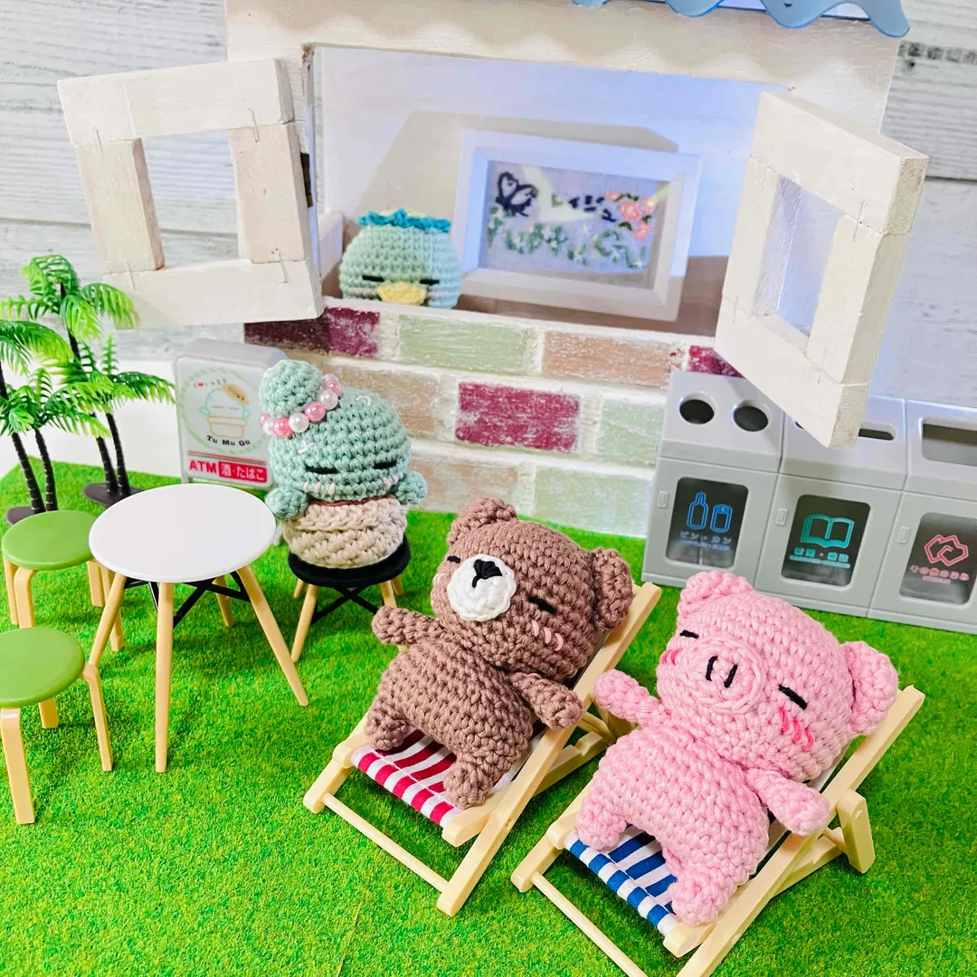 レイジュさんの編み物作品 | かぎ針(DAISO)