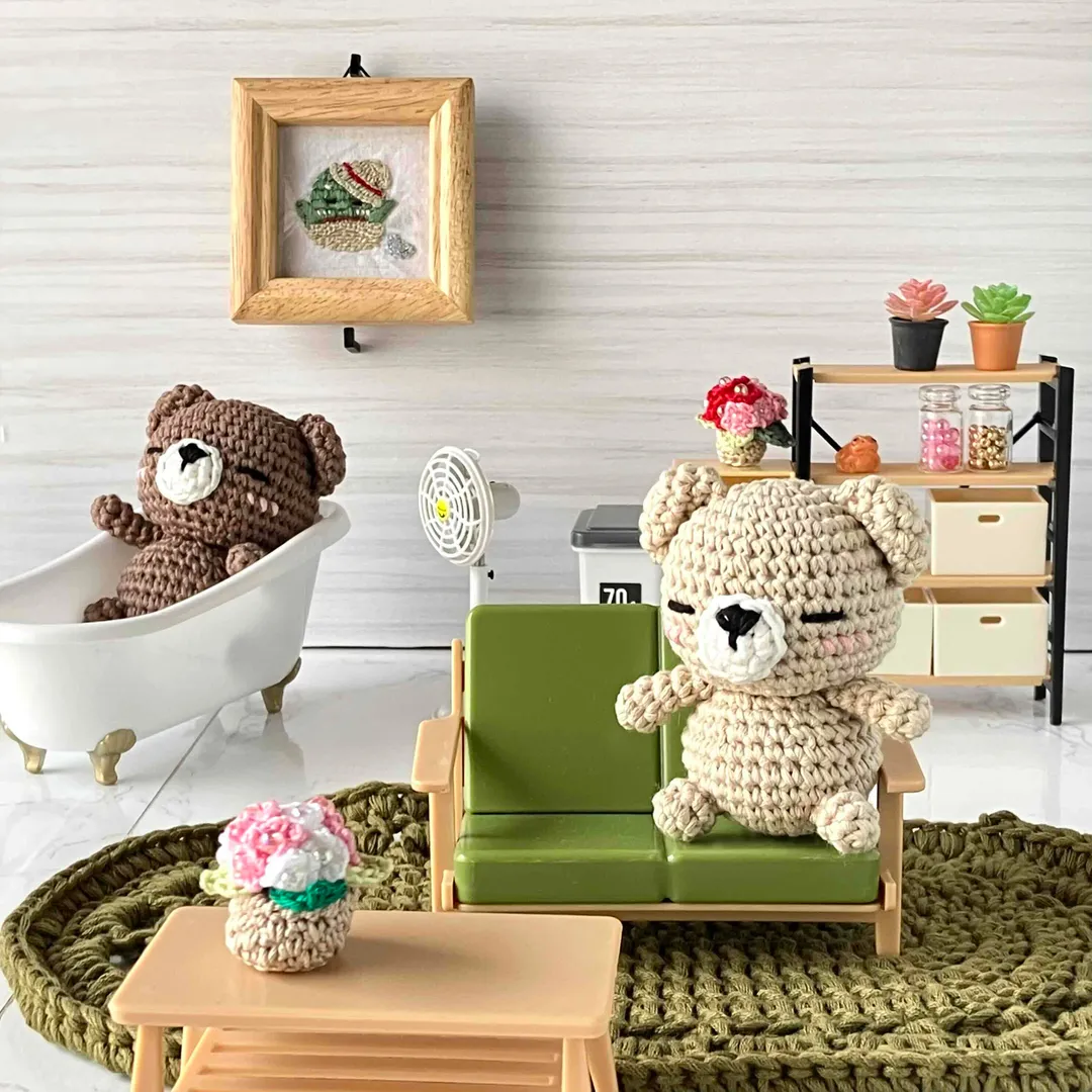 レイジュさんの編み物作品 | かぎ針(DAISO)