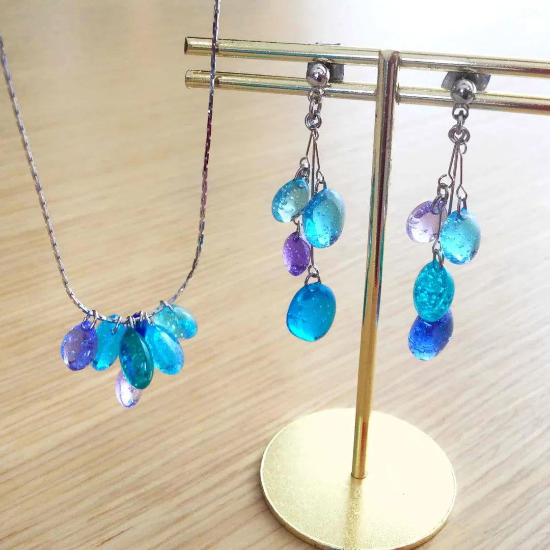 N.aoiroさんのレジン作品 | PADICO UV-LEDレジン 月の雫