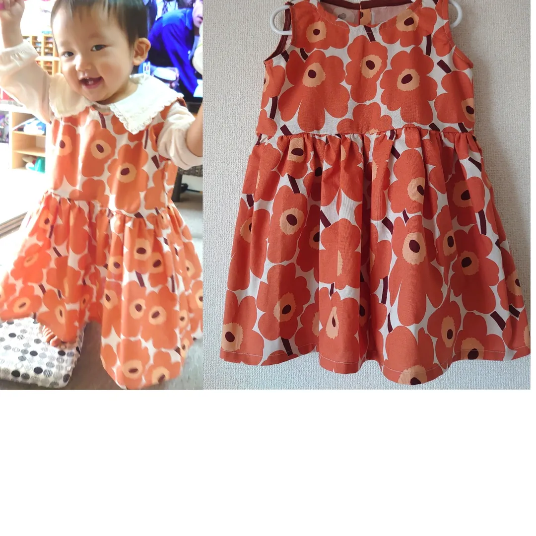 xxxmeguxxx13さんのソーイング作品 | 生地 『マリメッコ ミニウニッコ カットクロス約70cm×5...