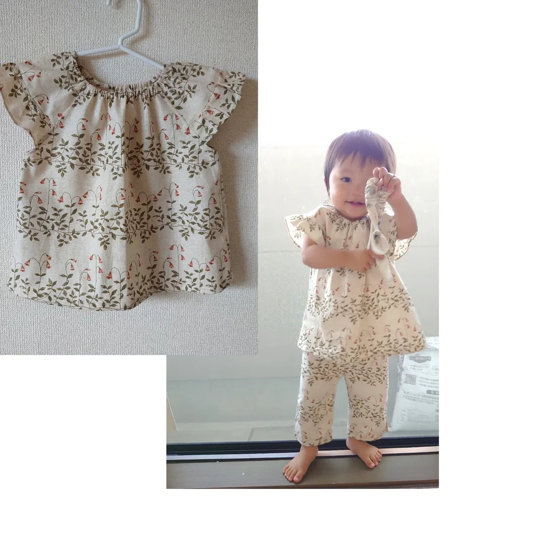 xxxmeguxxx13さんのソーイング作品 | 綿麻プリント 「モーメント・ベルフラワー」