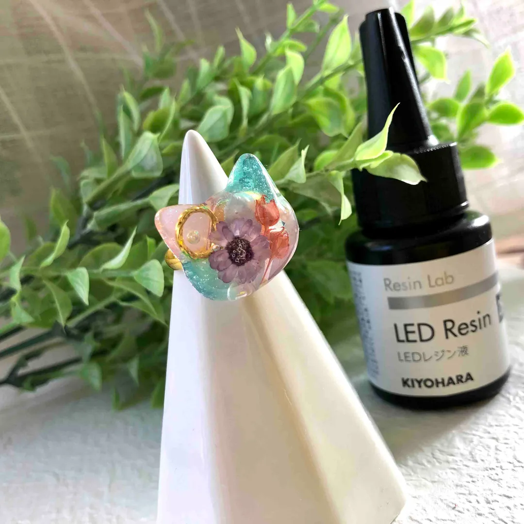 ぶるーさんのレジン作品 | 清原 LED レジン液 25g 1本 1個 KIYOHARA...