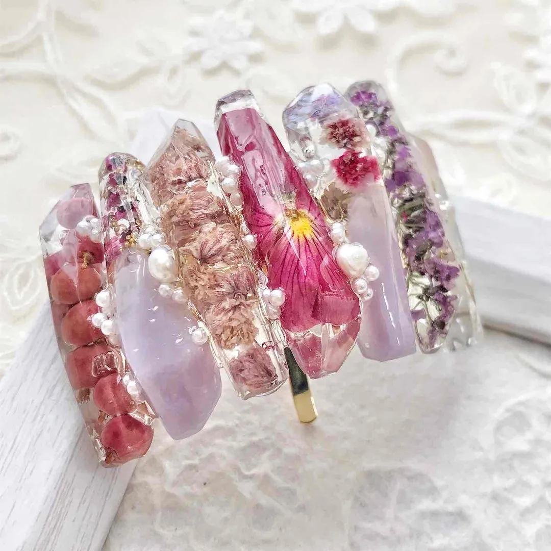 絵里奈さんのレジン作品 | 【清原】UVクラフトレジン液 55g