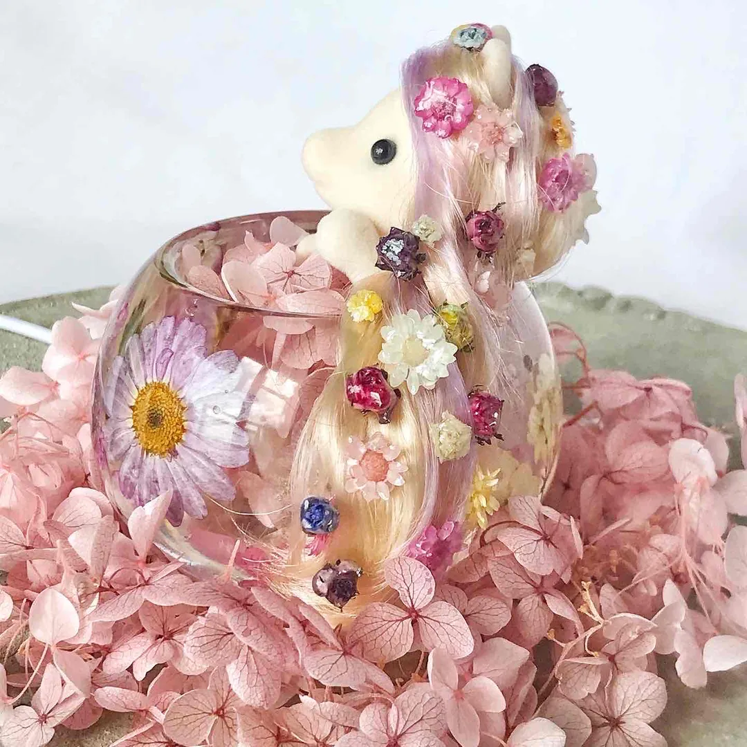 絵里奈さんのレジン作品 | UV-LEDレジン液 まさるの涙