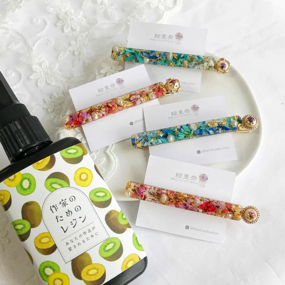 絵里奈さんのレジン作品 | 【定期便】作家のためのレジン 200g