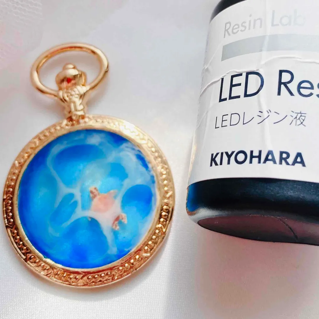 kizutaihi010512さんのレジン作品 | 清原 LED レジン液 25g 1本 1個 KIYOHARA...