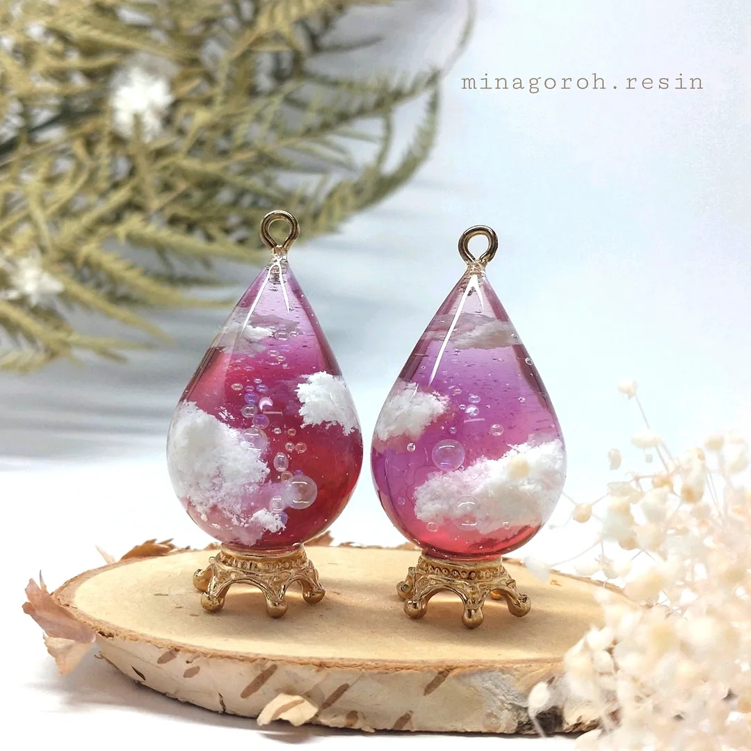 みなごろう♪さんのレジン作品 | ペベオ UVレジン 着色料 ヴィトラーユ | レジン 着色剤...