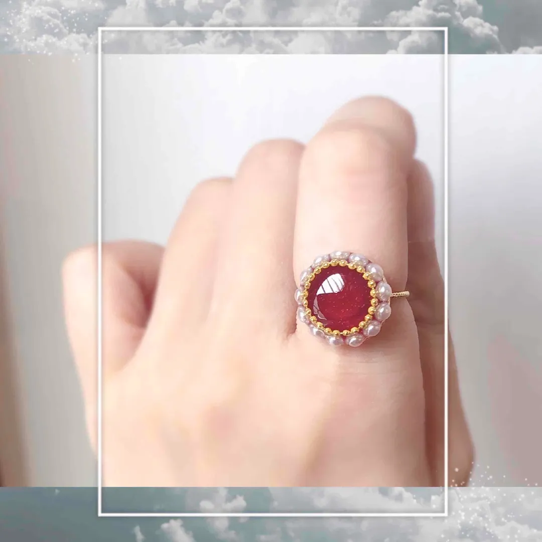 𝐂𝕠𝕞𝕒𝕣𝕚𝕞𝕒𝕕𝕖 (*こまり*)さんのレジン作品 | リング パーツ リング金具 指輪土台 リング台 ゴールド 貼...