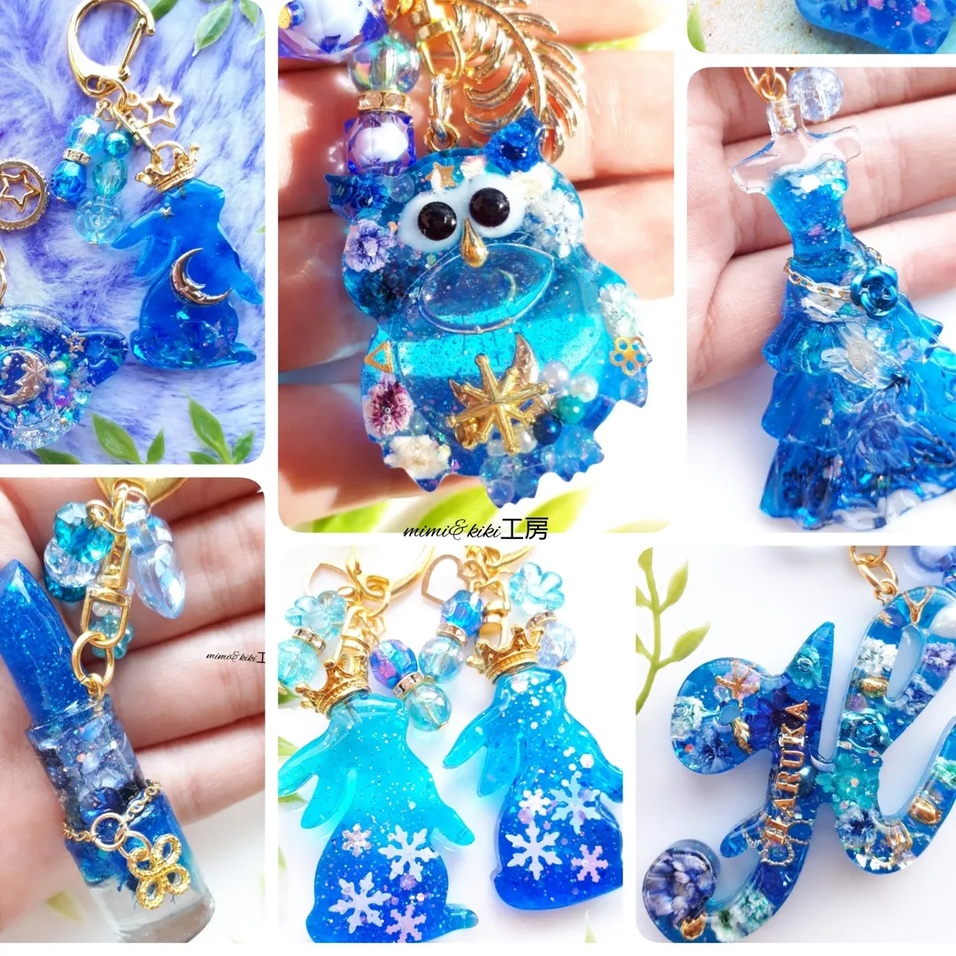 mimikikiraradora174さんのレジン作品 | プレゼント付き★【UV-LEDレジン液】タカラネイル レジン...