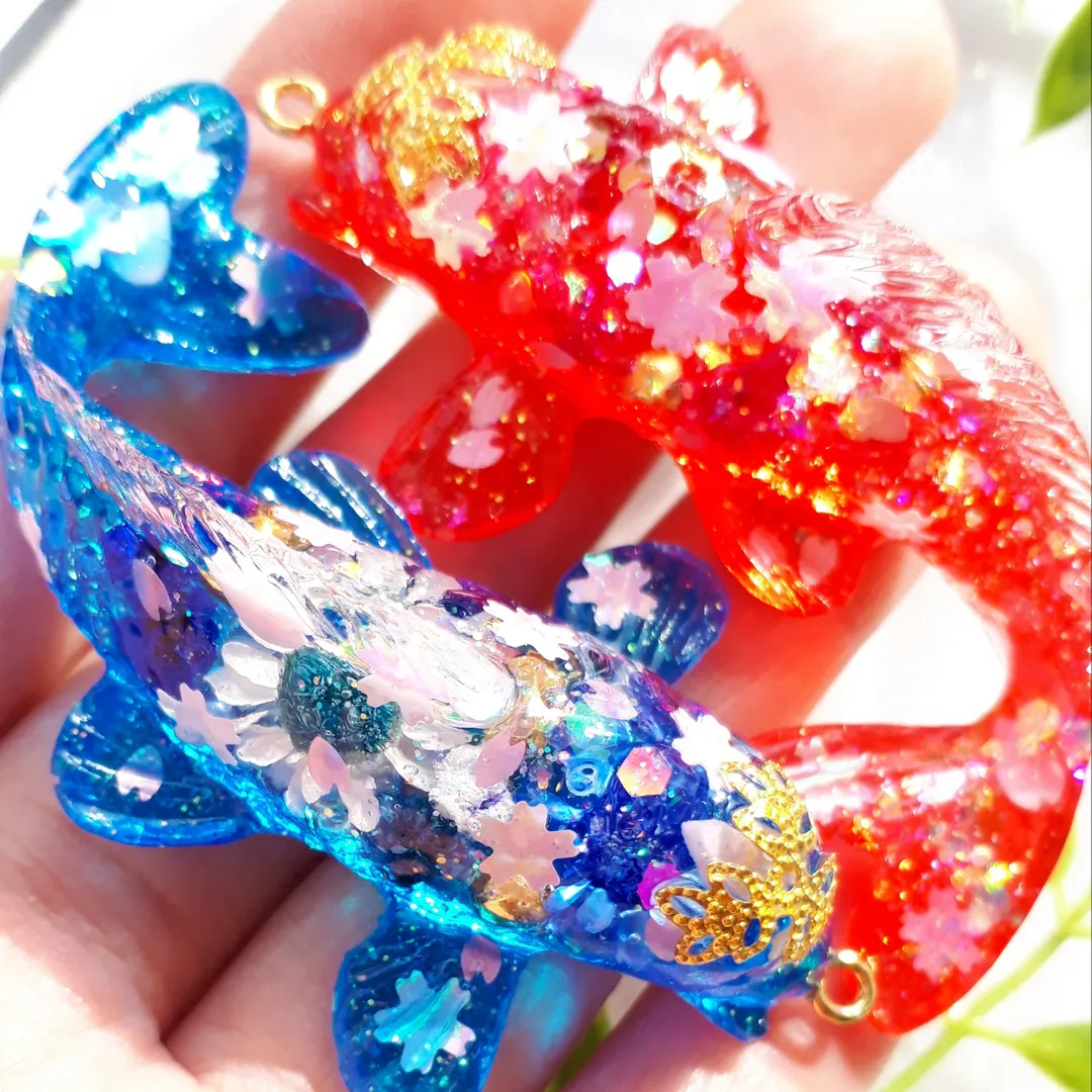 mimikikiraradora174さんのレジン作品 | 【コーティング用レジン液】シャイニーコート フィニッシュプロ...