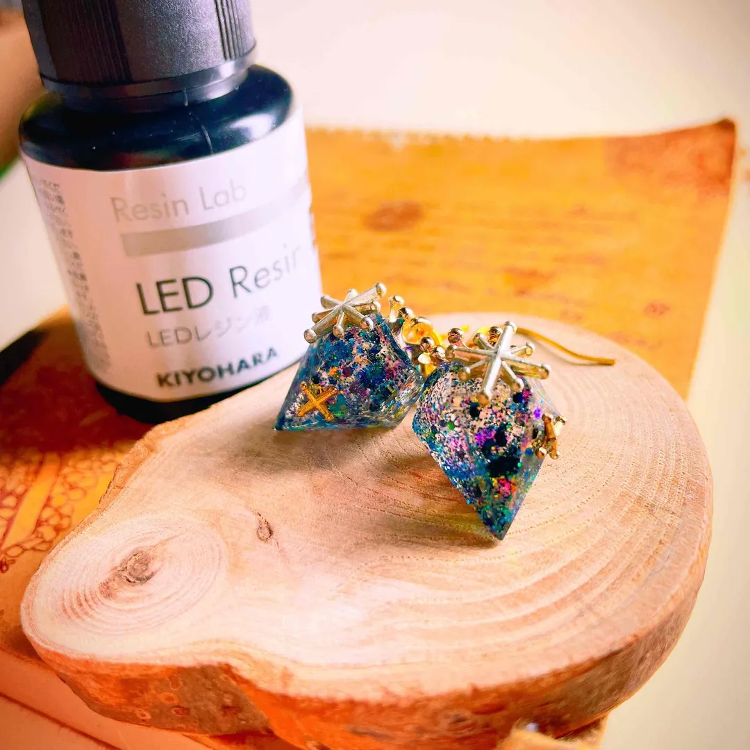 4VERT4さんのレジン作品 | 清原 LED レジン液 25g 1本 1個 KIYOHARA...