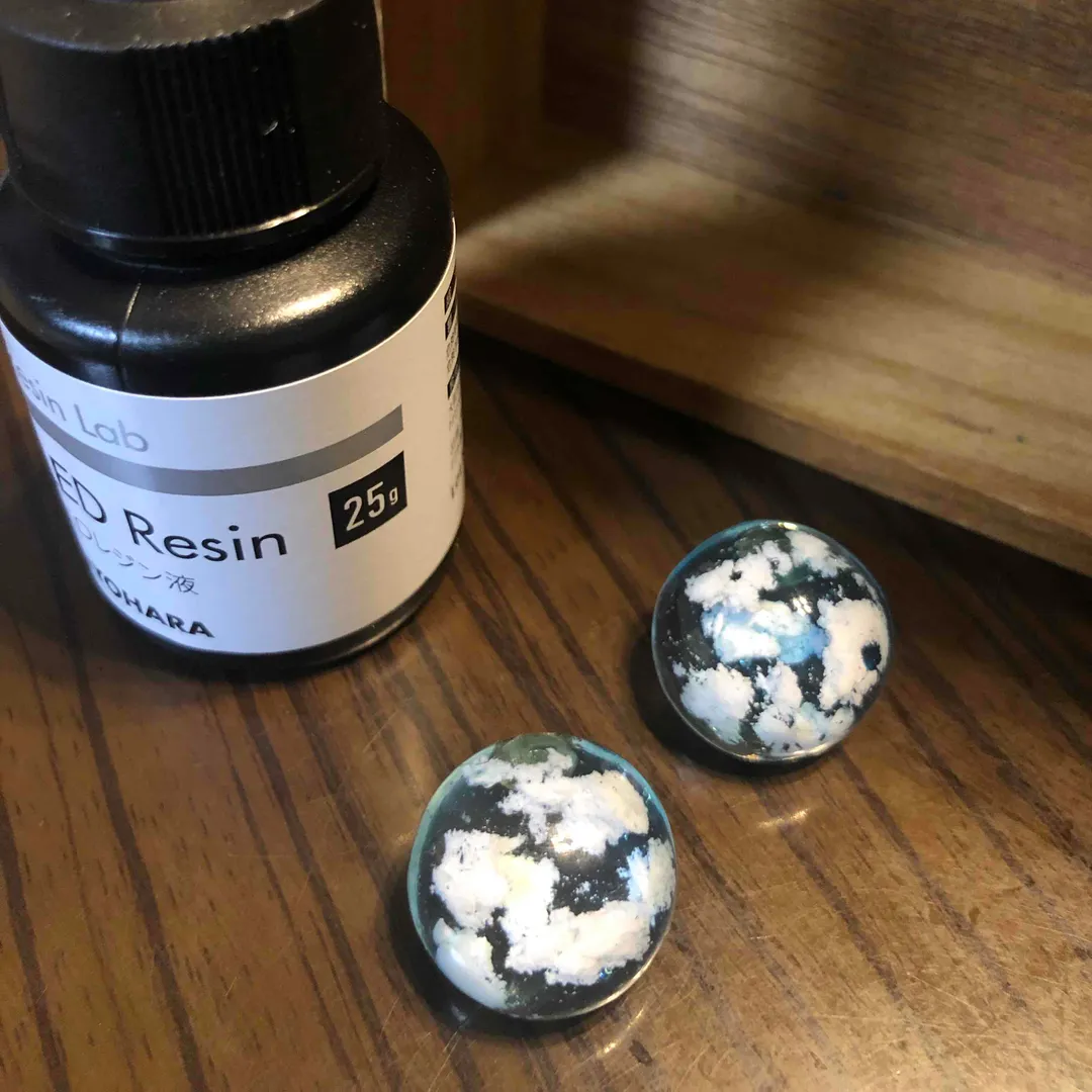 km070514さんのレジン作品 | 清原 LED レジン液 25g 1本 1個 KIYOHARA...