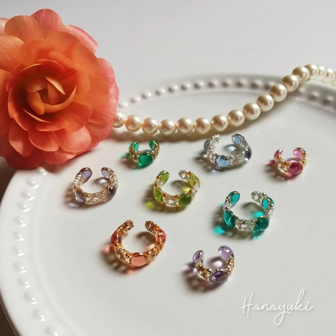 𝐻𝑎𝑛𝑎𝑦𝑢𝑘𝑖❁⃘*.ﾟはなゆきさんのレジン作品 | UV-LEDレジン液 タカラネイル