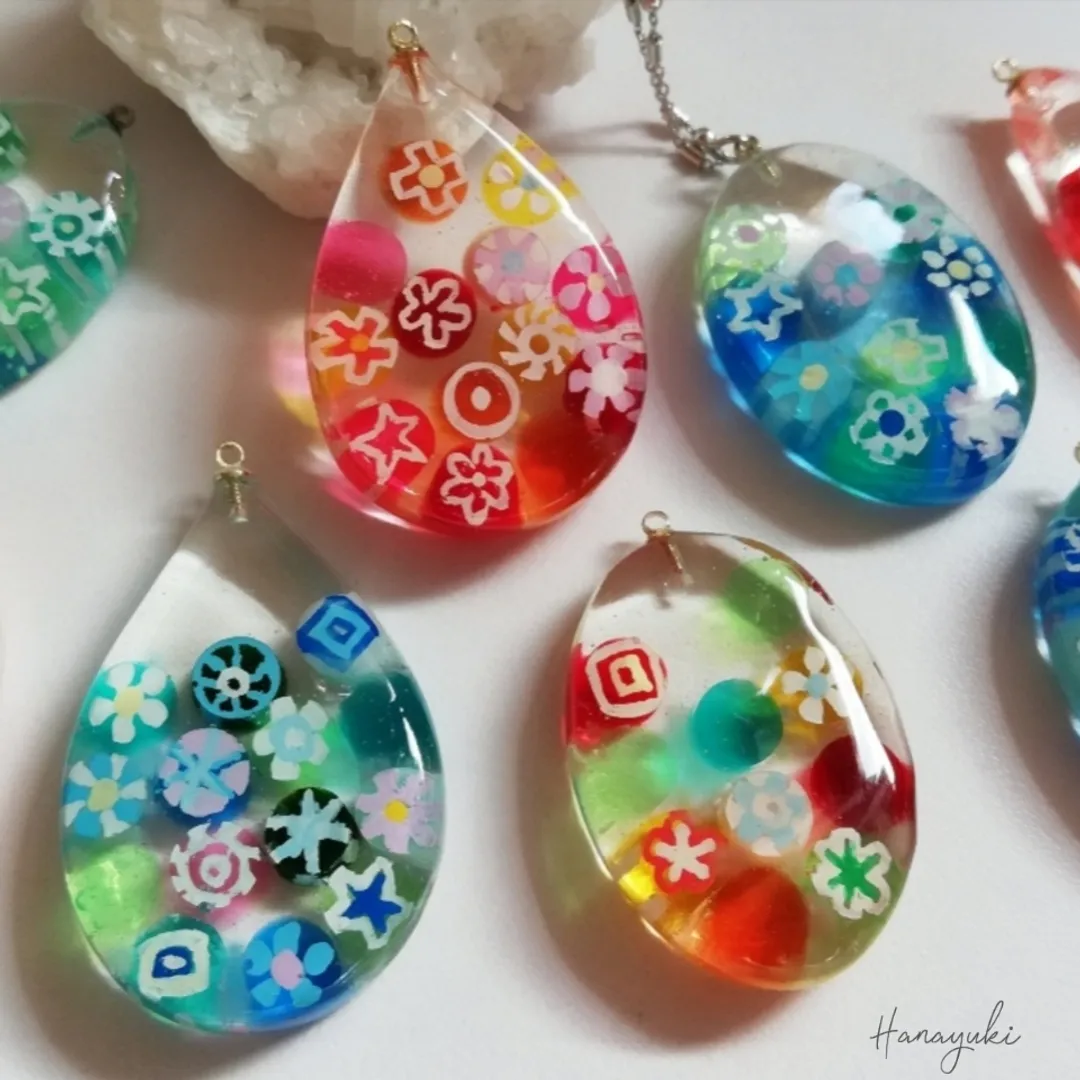 𝐻𝑎𝑛𝑎𝑦𝑢𝑘𝑖❁⃘*.ﾟはなゆきさんのレジン作品 | ソフトモールド  プチ