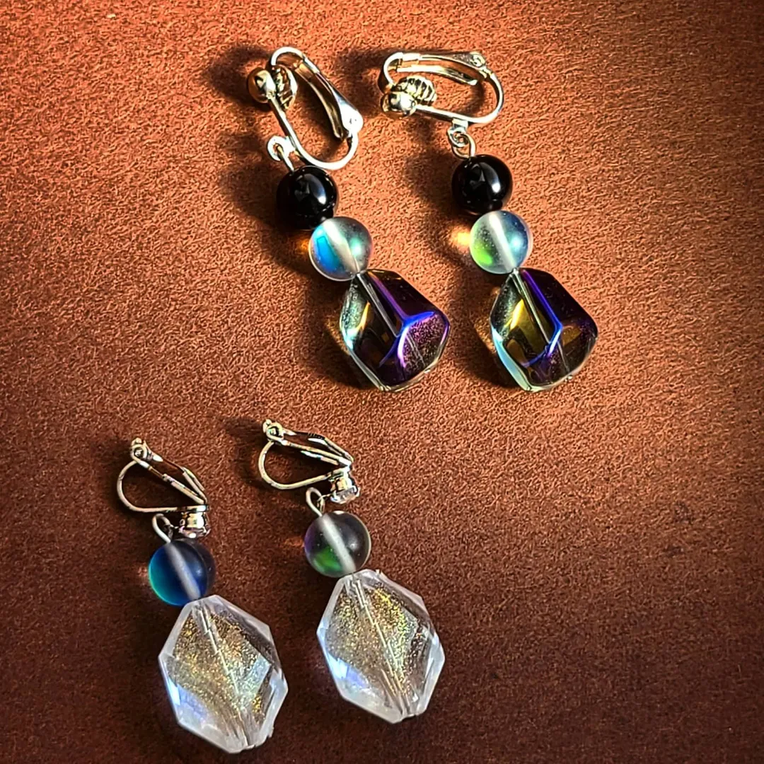 handmadeworks ARIAさんのパーツ
アクセサリー作品 | 天然石 / ラウンド / ルナフラッシュ・フロスト（合成） ...